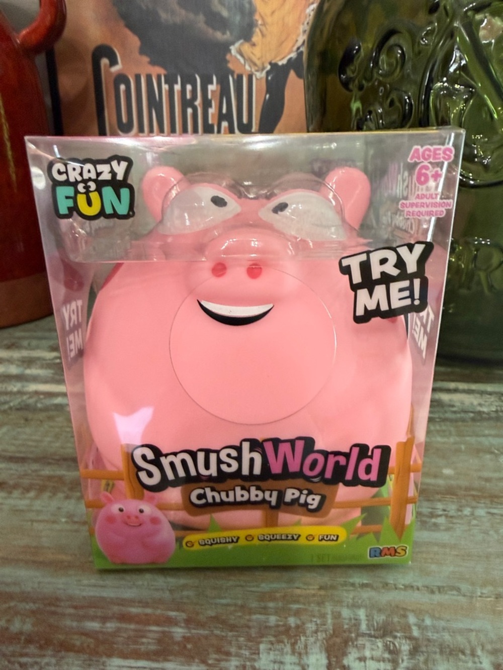 TikTok Viral Smush World Chubby Pig Squishy jumbo. Rare